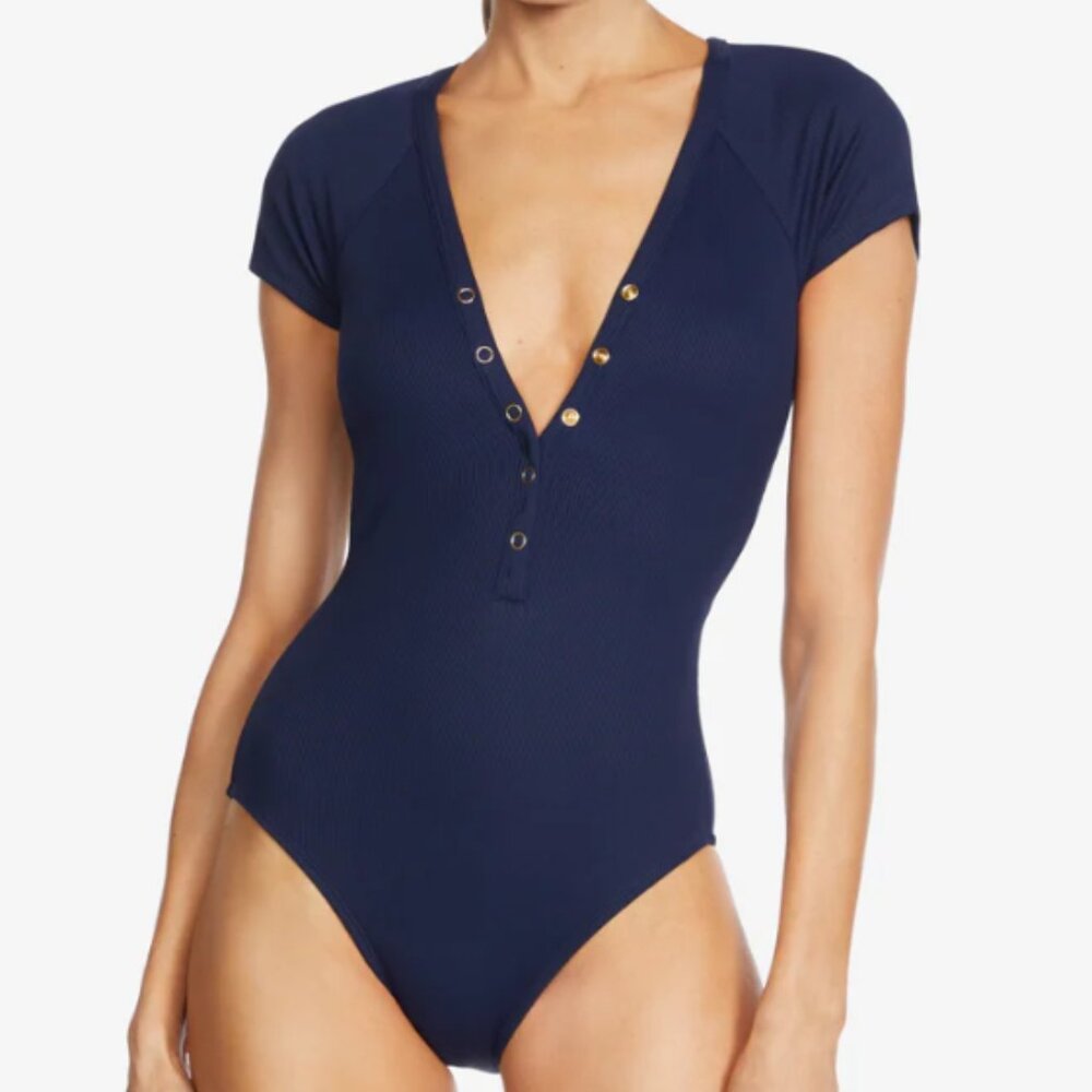 NWT ROBIN PICCONE One Piece Swimsuit (FREE SHIP)